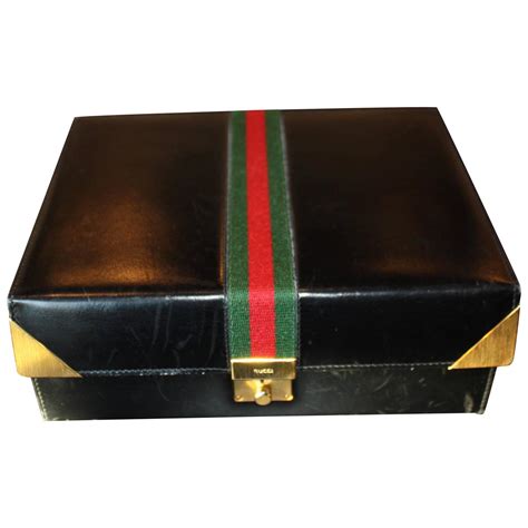 vintage gucci jewelry box.